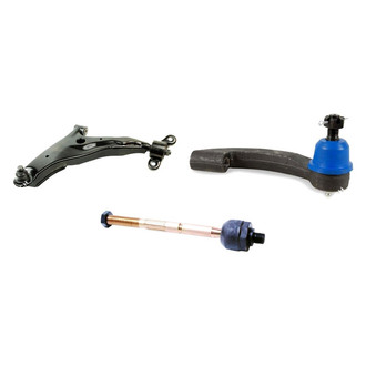 Mevotech® - Original Grade™ Front Driver Side Lower Control Arm with Ball Joint and Tie Rod End Kit