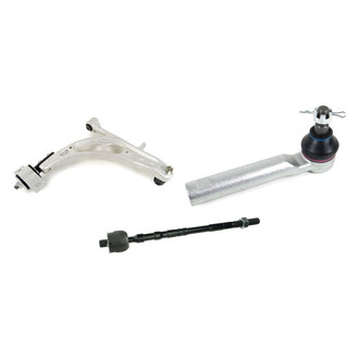 Mevotech® - Original Grade™ Front Driver Side Lower Control Arm with Ball Joint and Tie Rod End Kit