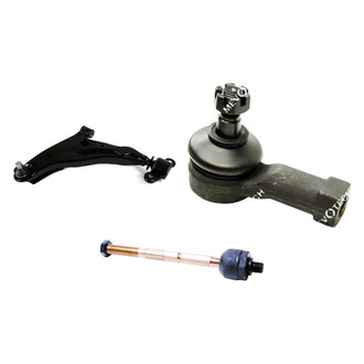 Mevotech® - Original Grade™ Front Driver Side Lower Control Arm with Ball Joint and Tie Rod End Kit