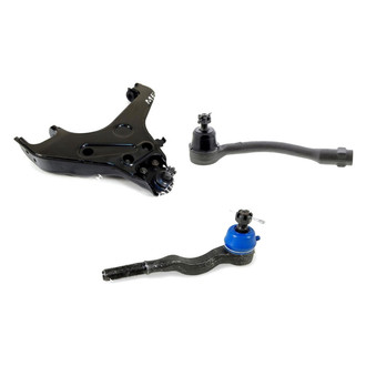 Mevotech® - Original Grade™ Front Driver Side Lower Control Arm with Ball Joint and Tie Rod End Kit