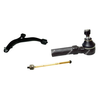 Mevotech® - Original Grade™ Front Driver Side Lower Control Arm with Ball Joint and Tie Rod End Kit
