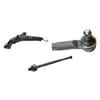 Mevotech® - Original Grade™ Front Driver Side Lower Control Arm with Ball Joint and Tie Rod End Kit
