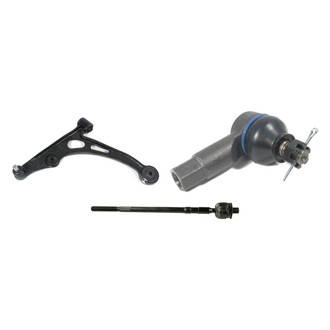 Mevotech® - Original Grade™ Front Driver Side Lower Control Arm with Ball Joint and Tie Rod End Kit