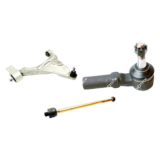 Mevotech® - Original Grade™ Front Driver Side Lower Control Arm with Ball Joint and Tie Rod End Kit
