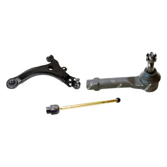 Mevotech® - Original Grade™ Front Driver Side Lower Control Arm with Ball Joint and Tie Rod End Kit