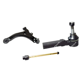 Mevotech® - Original Grade™ Front Driver Side Lower Control Arm with Ball Joint and Tie Rod End Kit