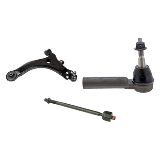 Mevotech® - Original Grade™ Front Driver Side Lower Control Arm with Ball Joint and Tie Rod End Kit