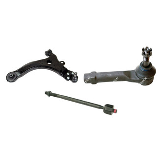 Mevotech® - Original Grade™ Front Driver Side Lower Control Arm with Ball Joint and Tie Rod End Kit