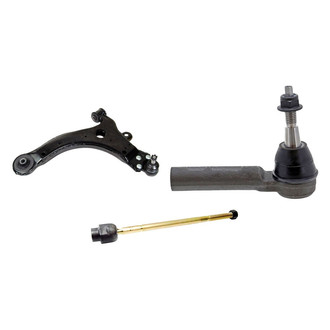 Mevotech® - Original Grade™ Front Driver Side Lower Control Arm with Ball Joint and Tie Rod End Kit