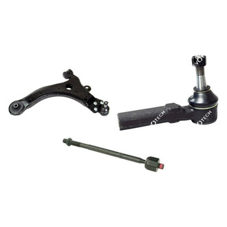 Mevotech® - Original Grade™ Front Driver Side Lower Control Arm with Ball Joint and Tie Rod End Kit
