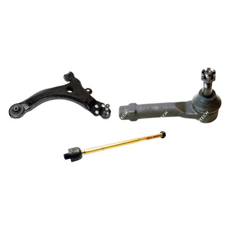 Mevotech® - Original Grade™ Front Driver Side Lower Control Arm with Ball Joint and Tie Rod End Kit