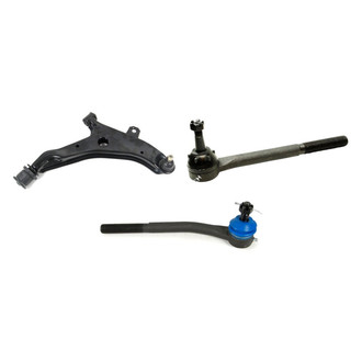 Mevotech® - Original Grade™ Front Driver Side Lower Control Arm with Ball Joint and Tie Rod End Kit