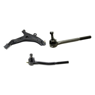 Mevotech® - Original Grade™ Front Driver Side Lower Control Arm with Ball Joint and Tie Rod End Kit
