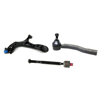 Mevotech® - Original Grade™ Front Driver Side Lower Control Arm with Ball Joint and Tie Rod End Kit