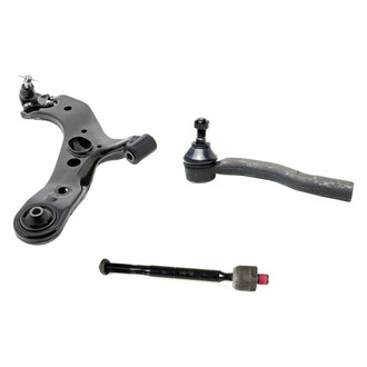 Mevotech® - Original Grade™ Front Driver Side Lower Control Arm with Ball Joint and Tie Rod End Kit