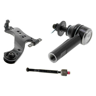 Mevotech® - Original Grade™ Front Driver Side Lower Control Arm with Ball Joint and Tie Rod End Kit