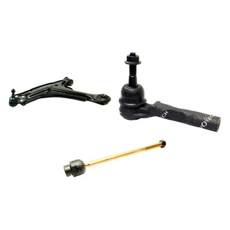 Mevotech® - Original Grade™ Front Driver Side Lower Control Arm with Ball Joint and Tie Rod End Kit