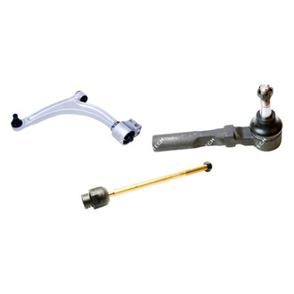 Mevotech® - Original Grade™ Front Driver Side Lower Control Arm with Ball Joint and Tie Rod End Kit