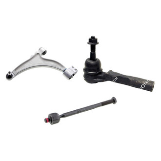 Mevotech® - Original Grade™ Front Driver Side Lower Control Arm with Ball Joint and Tie Rod End Kit