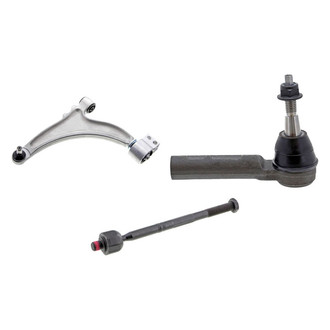Mevotech® - Original Grade™ Front Driver Side Lower Control Arm with Ball Joint and Tie Rod End Kit