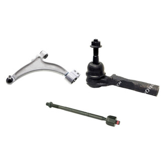 Mevotech® - Original Grade™ Front Driver Side Lower Control Arm with Ball Joint and Tie Rod End Kit