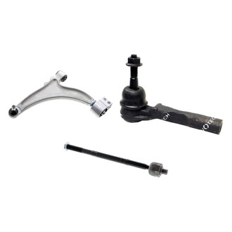 Mevotech® - Original Grade™ Front Driver Side Lower Control Arm with Ball Joint and Tie Rod End Kit