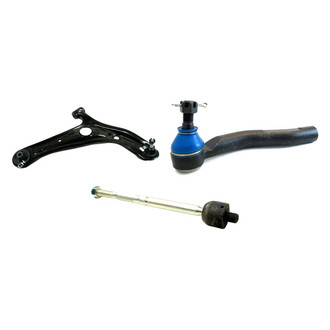 Mevotech® - Original Grade™ Front Driver Side Lower Control Arm with Ball Joint and Tie Rod End Kit