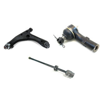 Mevotech® - Original Grade™ Front Driver Side Lower Control Arm with Ball Joint and Tie Rod End Kit