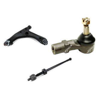 Mevotech® - Original Grade™ Front Driver Side Lower Control Arm with Ball Joint and Tie Rod End Kit