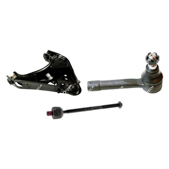 Mevotech® - Original Grade™ Front Driver Side Lower Control Arm with Ball Joint and Tie Rod End Kit