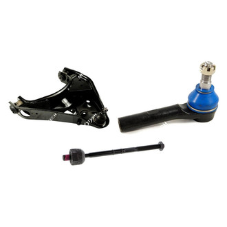 Mevotech® - Original Grade™ Front Driver Side Lower Control Arm with Ball Joint and Tie Rod End Kit