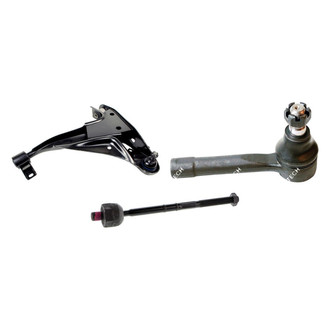 Mevotech® - Original Grade™ Front Driver Side Lower Control Arm with Ball Joint and Tie Rod End Kit