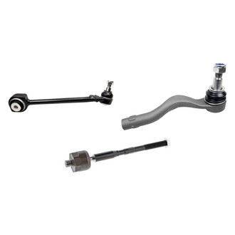 Mevotech® - Original Grade™ Front Driver Side Lower Control Arm with Ball Joint and Tie Rod End Kit