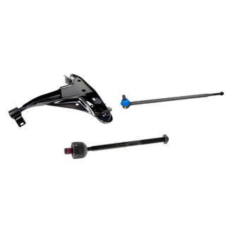 Mevotech® - Original Grade™ Front Driver Side Lower Control Arm with Ball Joint and Tie Rod End Kit