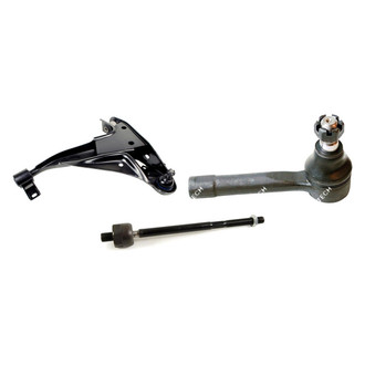 Mevotech® - Original Grade™ Front Driver Side Lower Control Arm with Ball Joint and Tie Rod End Kit