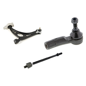 Mevotech® - Original Grade™ Front Driver Side Lower Control Arm with Ball Joint and Tie Rod End Kit