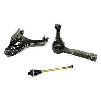 Mevotech® - Original Grade™ Front Driver Side Lower Control Arm with Ball Joint and Tie Rod End Kit