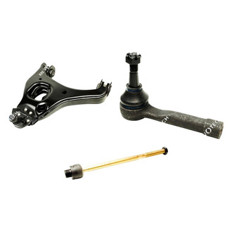 Mevotech® - Original Grade™ Front Driver Side Lower Control Arm with Ball Joint and Tie Rod End Kit