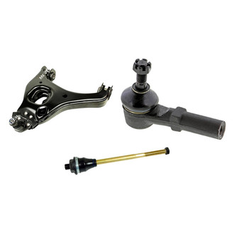 Mevotech® - Original Grade™ Front Driver Side Lower Control Arm with Ball Joint and Tie Rod End Kit