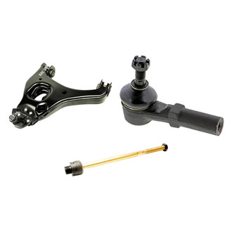 Mevotech® - Original Grade™ Front Driver Side Lower Control Arm with Ball Joint and Tie Rod End Kit