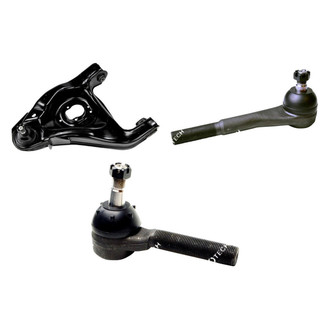 Mevotech® - Original Grade™ Front Driver Side Lower Control Arm with Ball Joint and Tie Rod End Kit