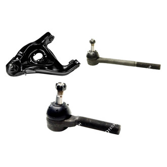 Mevotech® - Original Grade™ Front Driver Side Lower Control Arm with Ball Joint and Tie Rod End Kit