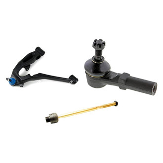 Mevotech® - Original Grade™ Front Driver Side Lower Control Arm with Ball Joint and Tie Rod End Kit