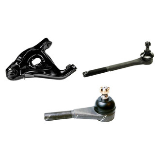 Mevotech® - Original Grade™ Front Driver Side Lower Control Arm with Ball Joint and Tie Rod End Kit