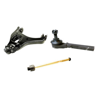 Mevotech® - Original Grade™ Front Driver Side Lower Control Arm with Ball Joint and Tie Rod End Kit
