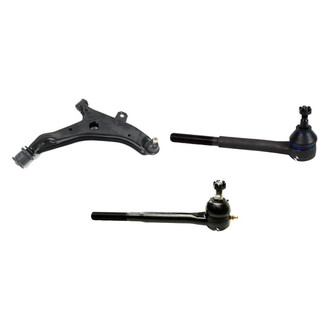 Mevotech® - Original Grade™ Front Driver Side Lower Control Arm with Ball Joint and Tie Rod End Kit