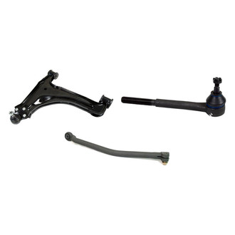 Mevotech® - Original Grade™ Front Driver Side Lower Control Arm with Ball Joint and Tie Rod End Kit