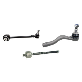 Mevotech® - Original Grade™ Front Driver Side Lower Control Arm with Ball Joint and Tie Rod End Kit