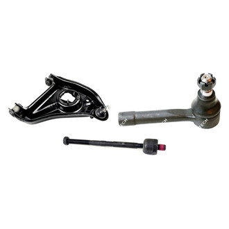 Mevotech® - Original Grade™ Front Driver Side Lower Control Arm with Ball Joint and Tie Rod End Kit
