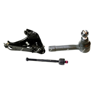 Mevotech® - Original Grade™ Front Driver Side Lower Control Arm with Ball Joint and Tie Rod End Kit